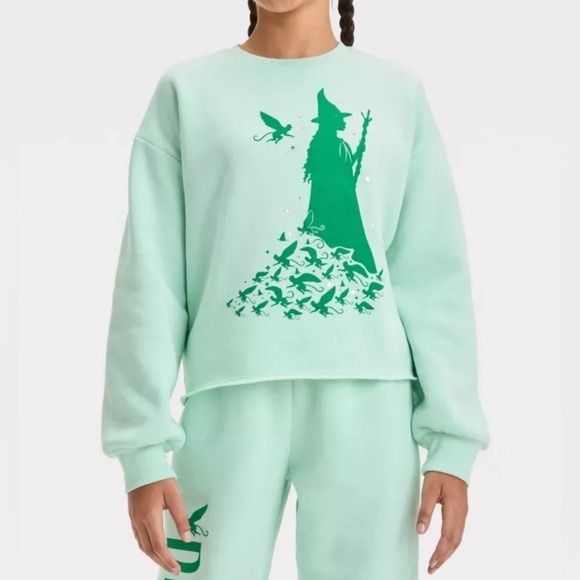 Wicked Elphaba Defy Gravity Sweatshirt Lounge Set - Picture 1 of 10